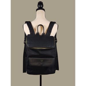 Tutilo New York Black Nylon Organized Boost Style Backpack w/ Electronics Pocket